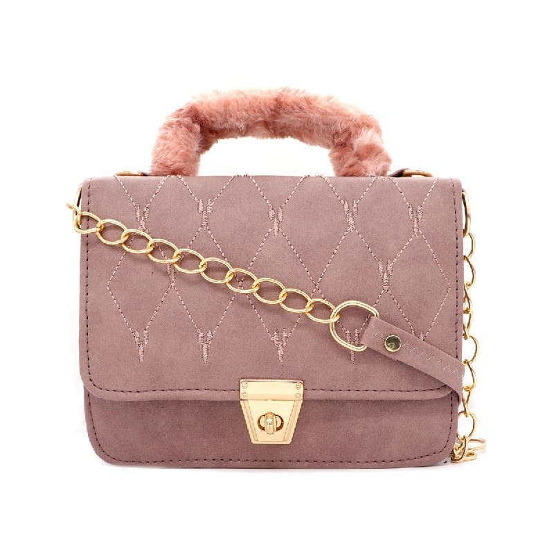 Fashion Shoulder Bag Code 1005 Light Pink Colour
