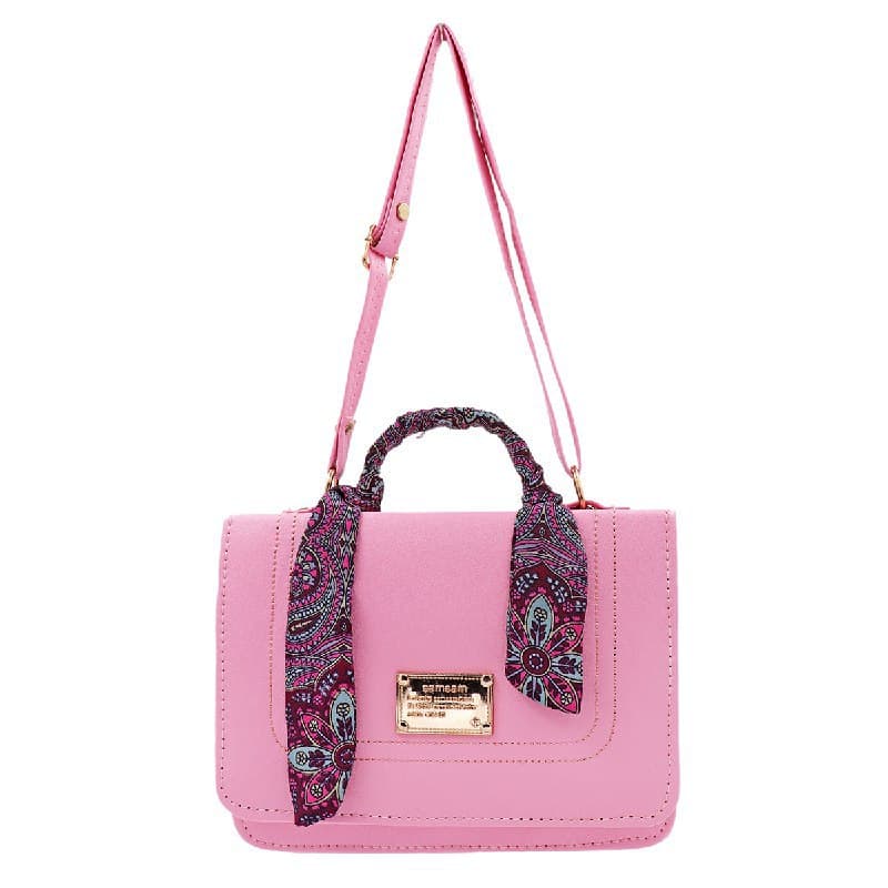 Fashion Shoulder Bag  Code 1043 Pink Color